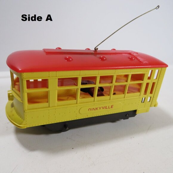Dinkyville Trolley Original Box 1954 EMCO Plastic Diecast Train Model railroad - Picture 7 of 15
